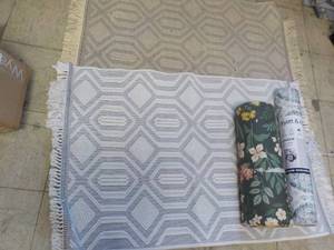 4 Rugs - 2 have issues as shown...