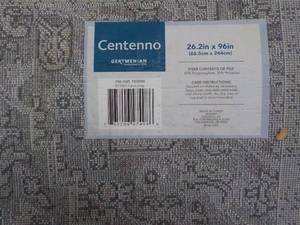 26 x 96 Centenno Cyrus Grey Runner...