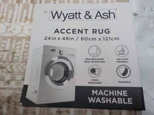 Wyatt and Ash 24 x 48 Washable Acc...
