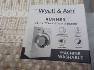 Wyatt and Ash 24 x 72 Washable Run...