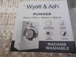Wyatt and Ash 24 x 72 Washable Run...