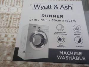 Wyatt and Ash 24 x 72 Washable Run...