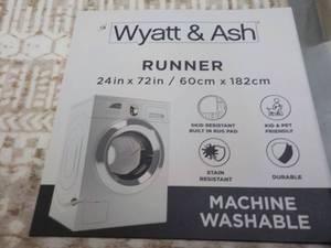 Wyatt and Ash 24 x 72 Washable Run...