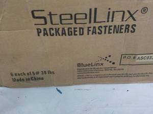 Steel Linx Packaged Fasteners 30 lb...