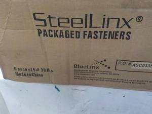 Steel Linx Packaged Fasteners 30 lb...