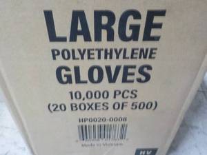 10,000 Size Large Polyethylene Sing...