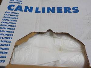 Case of 250 Clear 33 Gallon Can Lin...