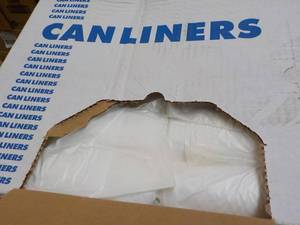Case of 250 Clear 33 Gallon Can Lin...