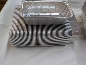 50 ct Aluminum Baking Pans 8 x 4 x ...