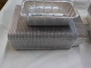 50 ct Aluminum Baking Pans 8 x 4 x ...