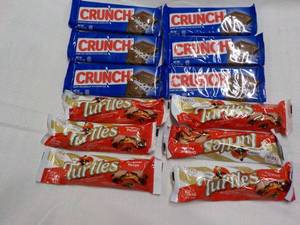 Turtles and Crunch Candy...