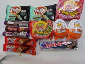 Assorted Candy- everything pictured...