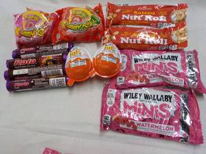 Assorted Candy- everything pictured...