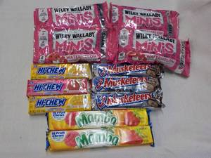 Assorted Candy- everything pictured...