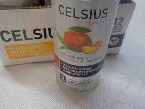 12 pack Celsius Non Carbonated Peac...