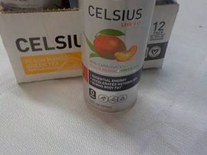 12 pack Celsius Non Carbonated Peac...