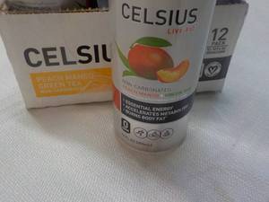 12 pack Celsius Non Carbonated Peac...
