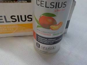 12 pack Celsius Non Carbonated Peac...