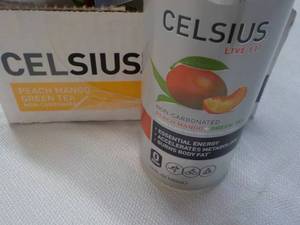12 pack Celsius Non Carbonated Peac...