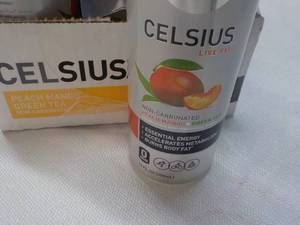 12 pack Celsius Non Carbonated Peac...