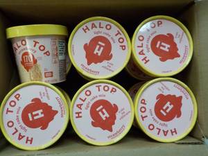 12 ct Halo Top Strawberry Light Cak...
