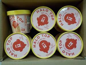 12 ct Halo Top Strawberry Light Cak...