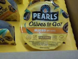 Case of 12 ct Pearls Olives to go...