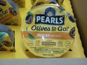 Case of 12 ct Pearls Olives to go...