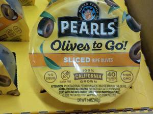 Case of 12 ct Pearls Olives to go...