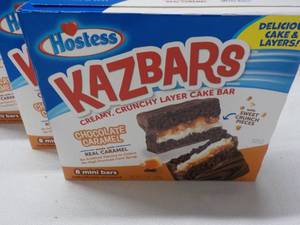 3 ct 10 oz boxes Hostee Kazbars...
