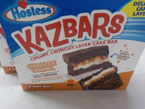 3 ct 10 oz boxes Hostee Kazbars...