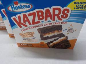 3 ct 10 oz boxes Hostee Kazbars...