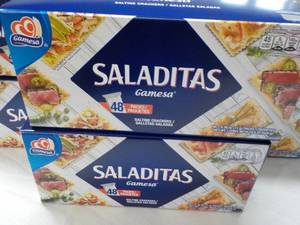 6 ct Saladitas Gamesa Saltine Crack...