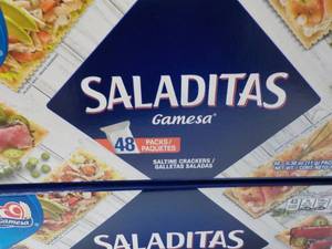 6 ct Saladitas Gamesa Saltine Crack...