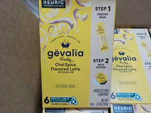 6 ct Keurig Gevalia Chai Spice Flav...