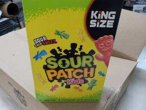 18 ct 3.4 oz bags King Size Sour Pa...