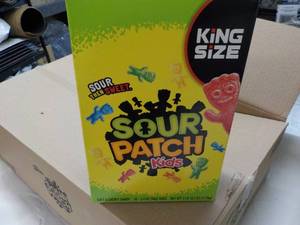 18 ct 3.4 oz bags King Size Sour Pa...