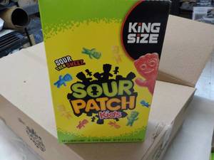 18 ct 3.4 oz bags King Size Sour Pa...