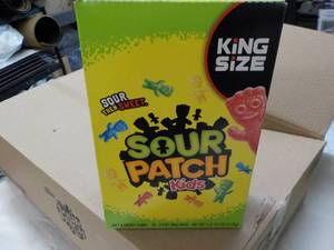 18 ct 3.4 oz bags King Size Sour Pa...