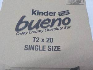 20 ct Kinder Bueno 1.5 oz bars Choc...