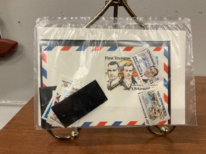 lot 99 image: Sealed aviation pioneers collection of U.S. Stamps
