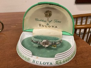 lot 100 image: Goddess of Time by Bulova Watch and Case