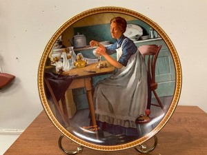 lot 118 image: Working in the Kitchen Rockwells Rediscovered Women Collection