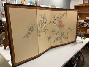 lot 26 image: Decorative Wooden Panel