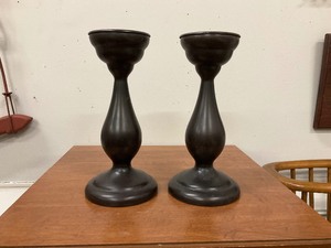 lot 62 image: Pair of Ikea Candle Holders 10