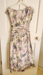 lot 181 image: Vintage Floral Dress with Bows