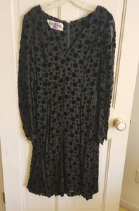 lot 182 image: Rigg Line Polka Dot Dress