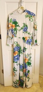 lot 183 image: Vintage Floral Maxi Dress
