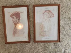 lot 210 image: Holbein Framed Prints Set