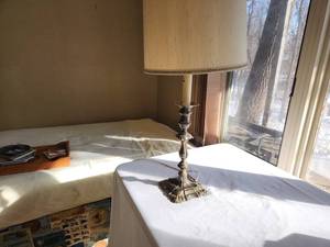 lot 216 image: Vintage Style Ornate Table Lamp